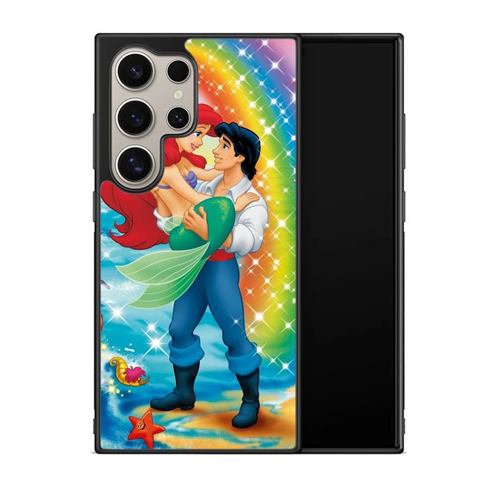 Little Mermaid Ariel Eric rainbow X0631 Samsung Galaxy S24 Ultra 5G Case