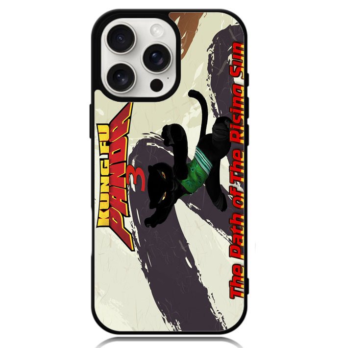 Kung Fu Panda 3 X0850 iPhone 16 Pro Max Case