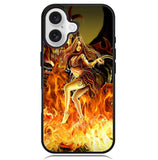 fire women X1048 iPhone 16 Case