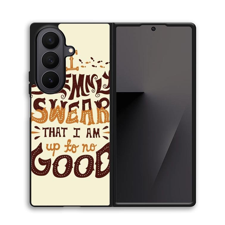 Harry Potter quote I Solemnly Swear That I Am Up To No Good X1072 Samsung Galaxy Z Fold 7 Case