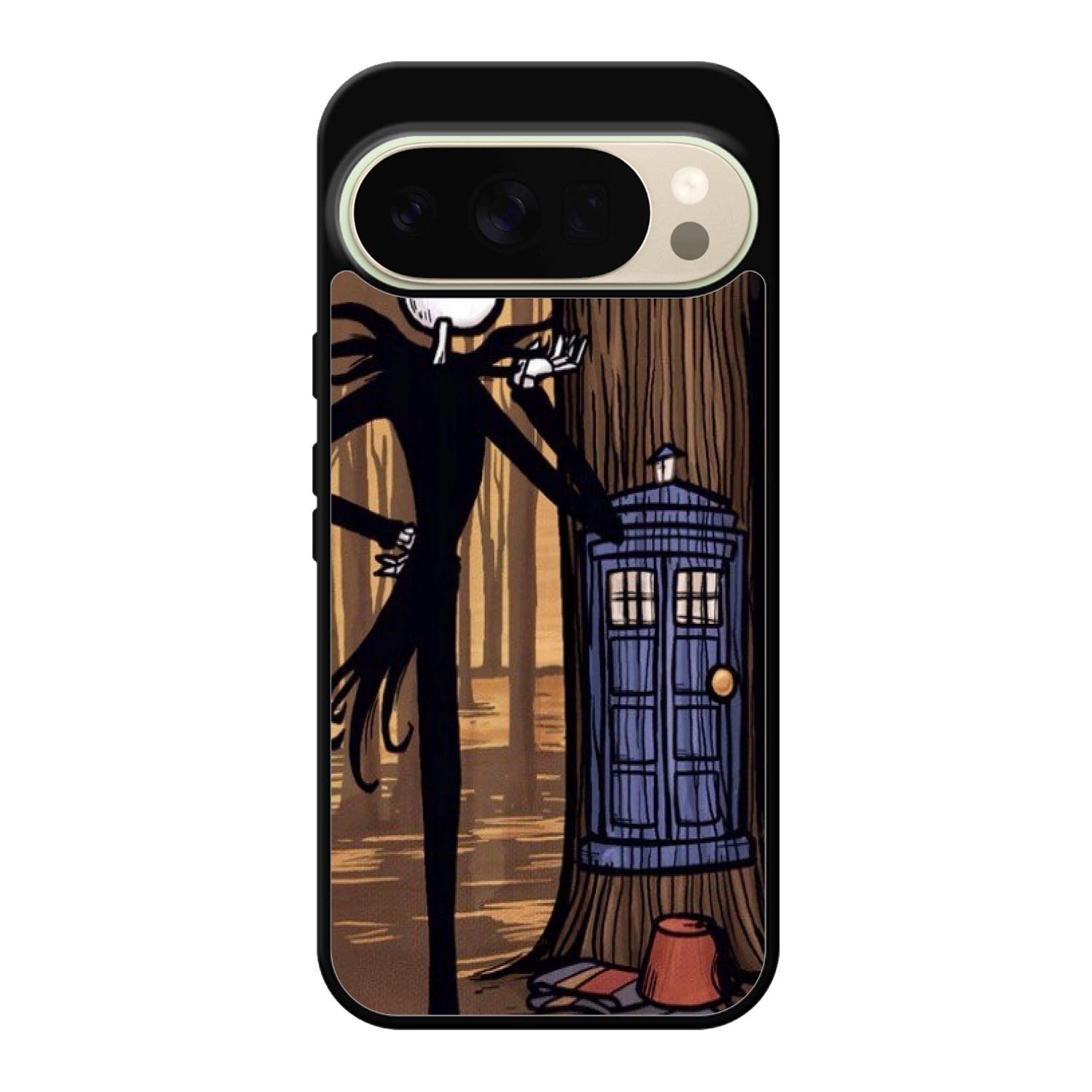 Jack Skellington Tardis X1077 Google Pixel 10 Pro Case