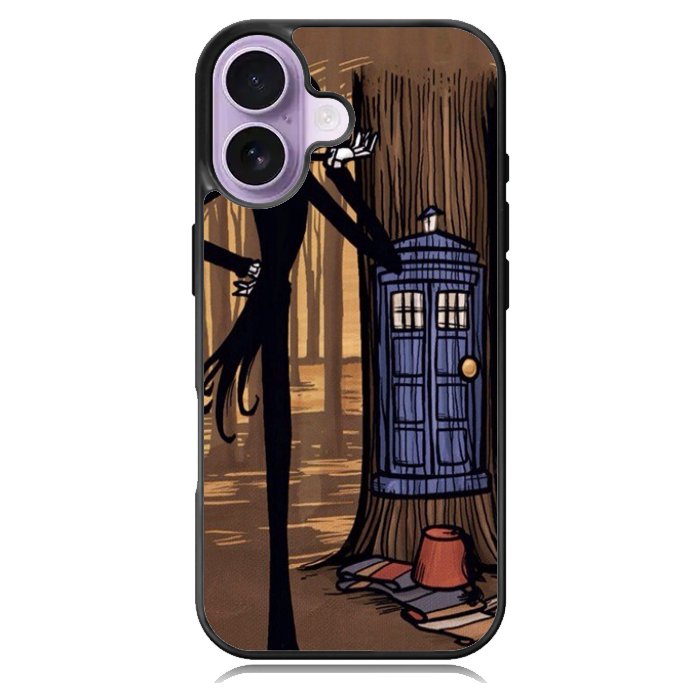 Jack Skellington Tardis X1077 iPhone 17 Case