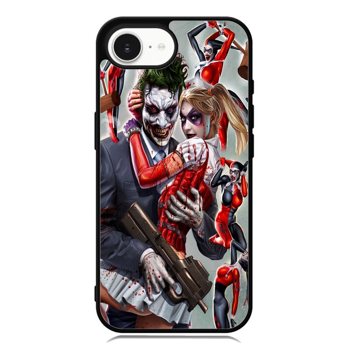 Harley Quinn and Joker iPhone 16e Case