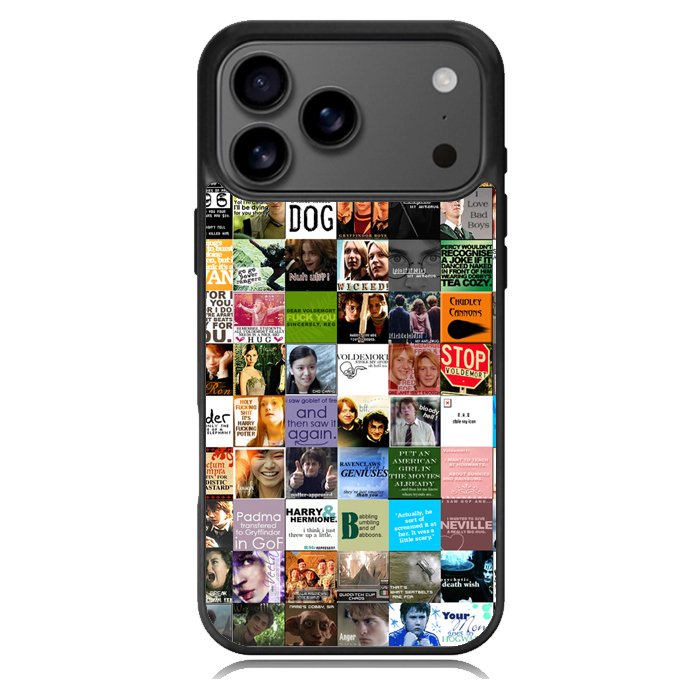 Harry Potter Collage X1139 iPhone 17 Pro Max Case