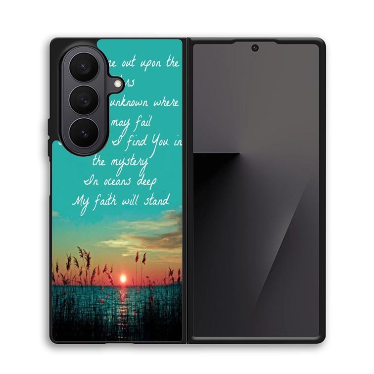 Hillsong United Oceans Lyrics X1143 Samsung Galaxy Z Fold 7 Case