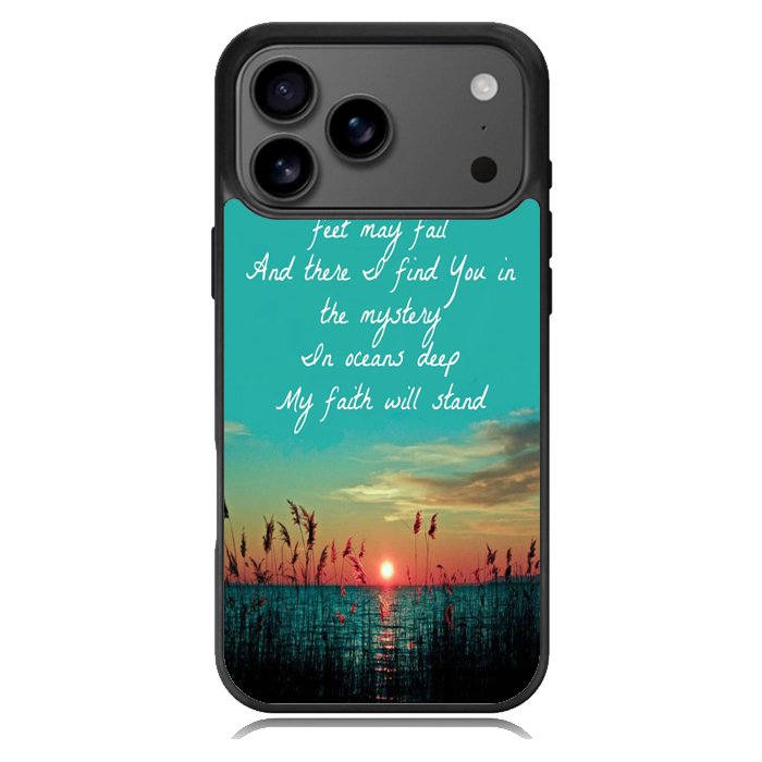 Hillsong United Oceans Lyrics X1143 iPhone 17 Pro Case