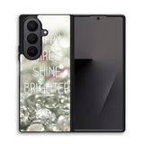 Happy Girls Shine Brighter X1219 Samsung Galaxy Z Fold 7 Case