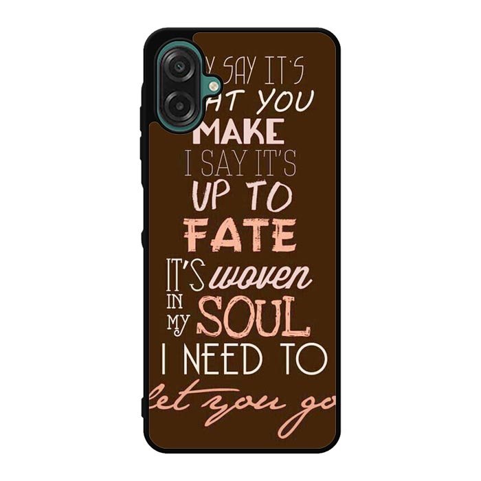 Imagine Dragons Lyric X1209 Samsung Galaxy A07 Case