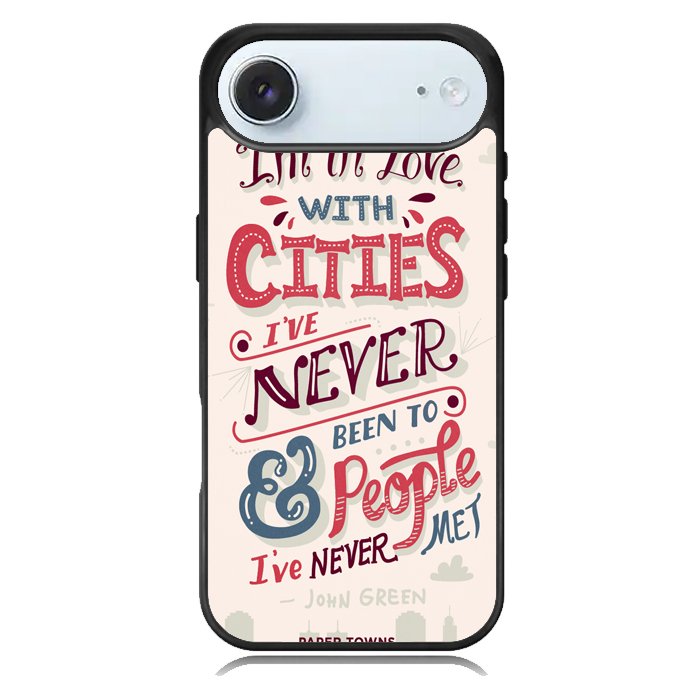 john green, paper towns X1201 iPhone 17 Air Case