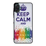Keep Calm and imagine X1245 Samsung Galaxy A07 Case