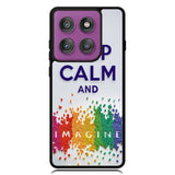 Keep Calm and imagine X1245 Motorola Moto Edge 2025 | Moto Edge 60 Fusion | Moto Edge 60 Pro Case
