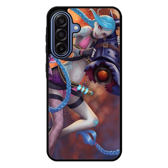 league of legend jinx Wallpaper X1268 Samsung Galaxy A17 5G Case