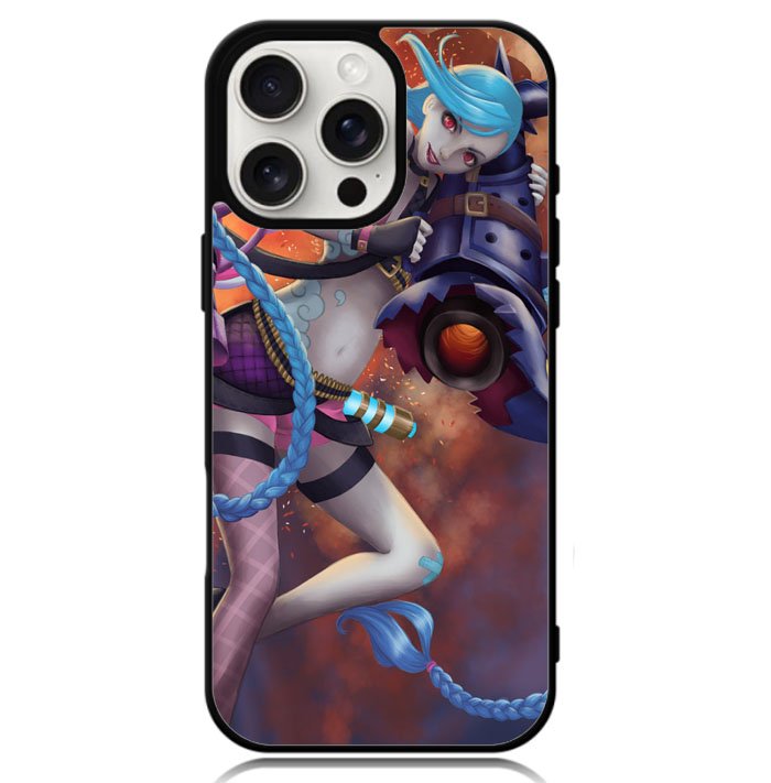 league of legend jinx Wallpaper X1268 iPhone 16 Pro Max Case