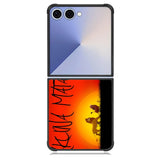 Lion king hakuna matata X1249 Samsung Galaxy Z Flip 7 Case