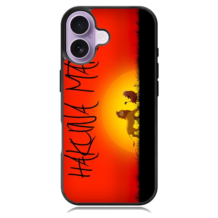 Lion king hakuna matata X1249 iPhone 17 Case