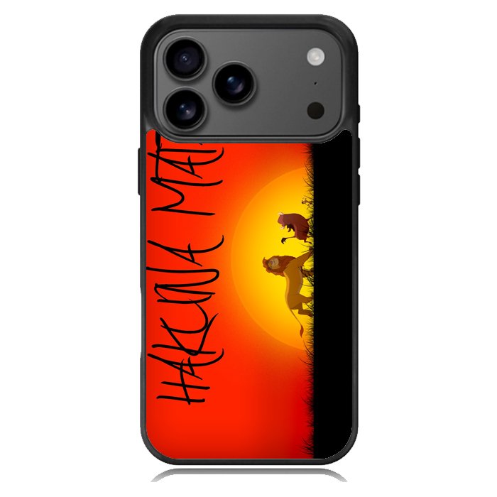 Lion king hakuna matata X1249 iPhone 17 Pro Max Case