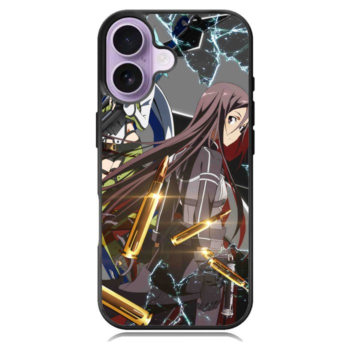 Gun Gale Sinon Kirito X1366 iPhone 17 Case