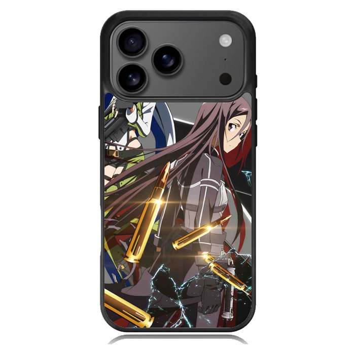 Gun Gale Sinon Kirito X1366 iPhone 17 Pro Max Case