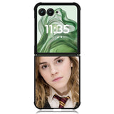 Harry Potter Hermione X1390 Motorola Moto Razr+ Plus 2024/2025 Case, Motorola Razr 50 Ultra/50s Ultra Case