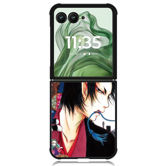 Hoozuki no Reitetsu X1484 Motorola Moto Razr+ Plus 2024/2025 Case, Motorola Razr 50 Ultra/50s Ultra Case