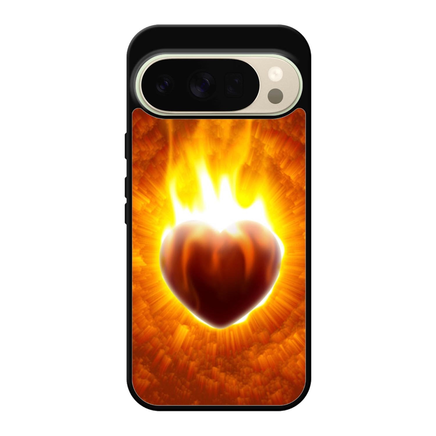 Love Burning Heart X1458 Google Pixel 10 Pro Case