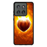 Love Burning Heart X1458 Motorola Moto Edge 2025 Case