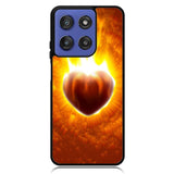 Love Burning Heart X1458 Motorola Moto G Stylus 5G 2025 Case