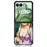 Haganai Sena Kashiwazaki X1539 Motorola Moto Razr+ Plus 2024/2025 Case, Motorola Razr 50 Ultra/50s Ultra Case