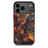 Horse Knight Warrior Painting X1551 iPhone 17 Pro Case