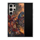 Horse Knight Warrior Painting X1551 Samsung Galaxy S24 Ultra 5G Case