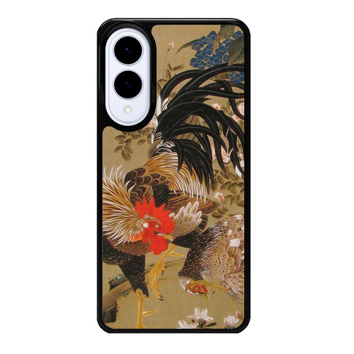 Ito Jakuchu Rooster X1552 Samsung Galaxy S25 Edge Case