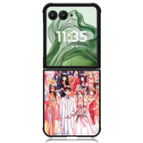 Love Hina X1545 Motorola Moto Razr+ Plus 2024/2025 Case, Motorola Razr 50 Ultra/50s Ultra Case