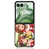 Index Misaka Mikoto Railgun X1652 Motorola Moto Razr+ Plus 2024/2025 Case, Motorola Razr 50 Ultra/50s Ultra Case