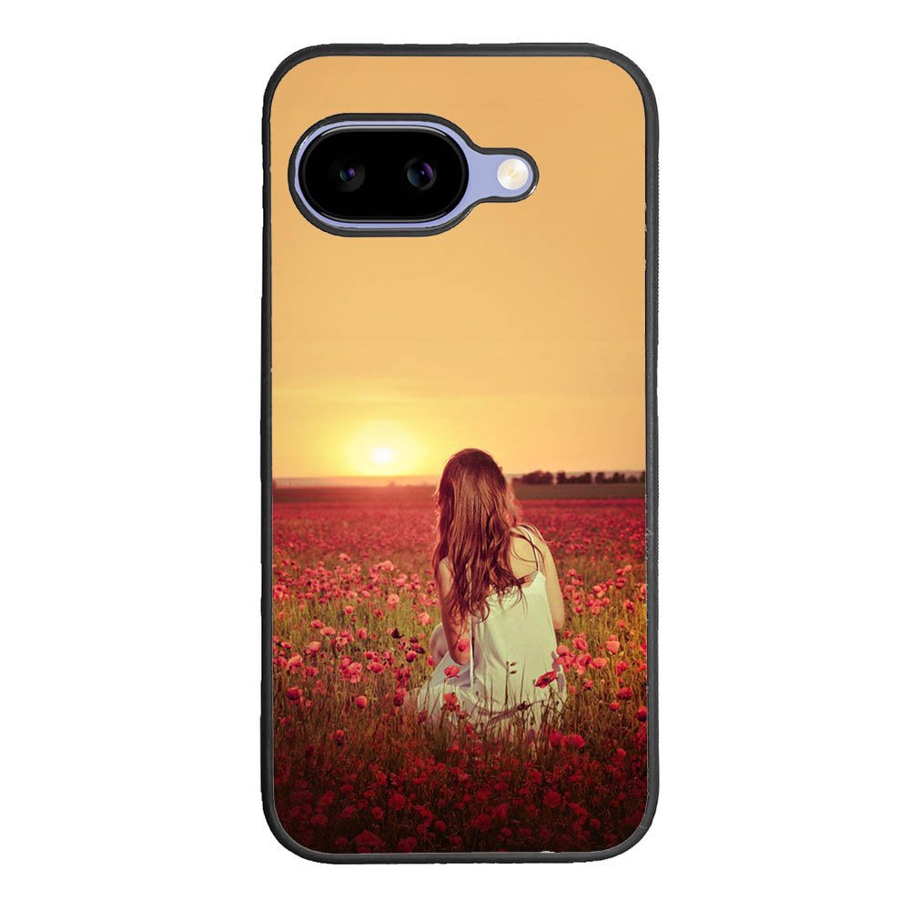 Girl In Red Flowers X1710 Google Pixel 10A Case