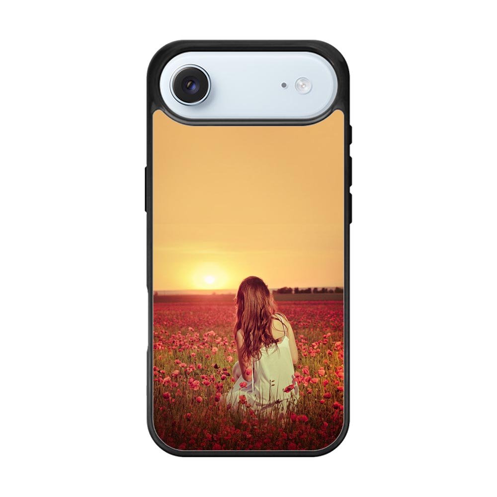 Girl In Red Flowers X1710 iPhone Air Case