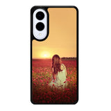Girl In Red Flowers X1710 Samsung Galaxy S25 Edge Case