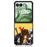 Jack Nightmare Before Christmas X2576 Motorola Moto Razr+ Plus 2024/2025 Case, Motorola Razr 50 Ultra/50s Ultra Case