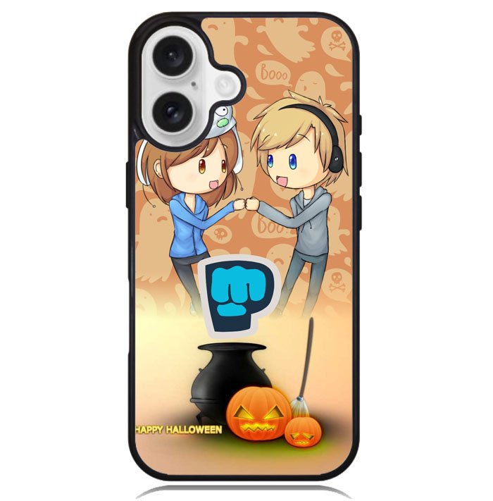 Pewdiepie Brofist Halloween X2768 iPhone 16 Plus Case