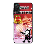 Felix The Cat merry Christmas X2829 Samsung Galaxy A07 Case