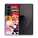 Felix The Cat merry Christmas X2829 Samsung Galaxy Z Fold 7 Case