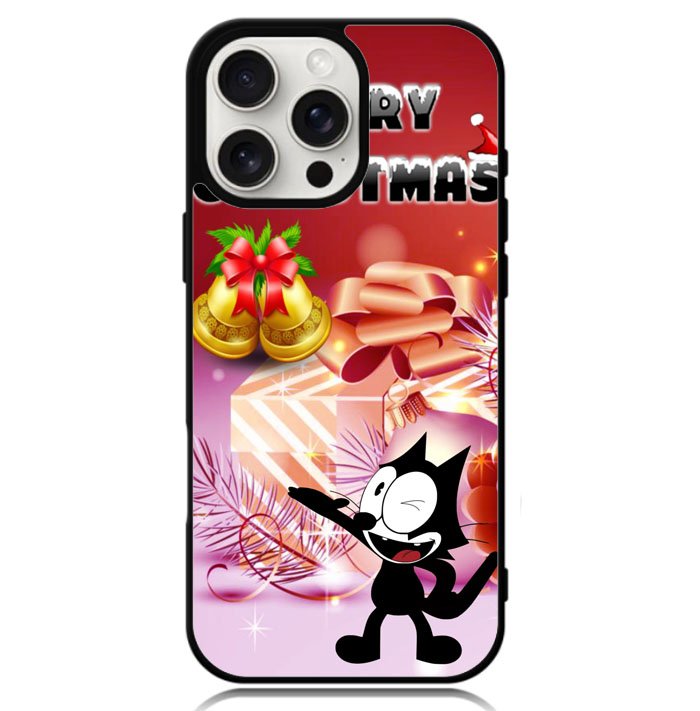 Felix The Cat merry Christmas X2829 iPhone 16 Pro Max Case