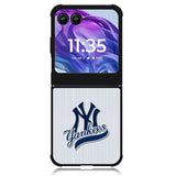 New York Yankees Logo 2nd Motorola Moto Razr 2024 , Moto Razr 50 Case