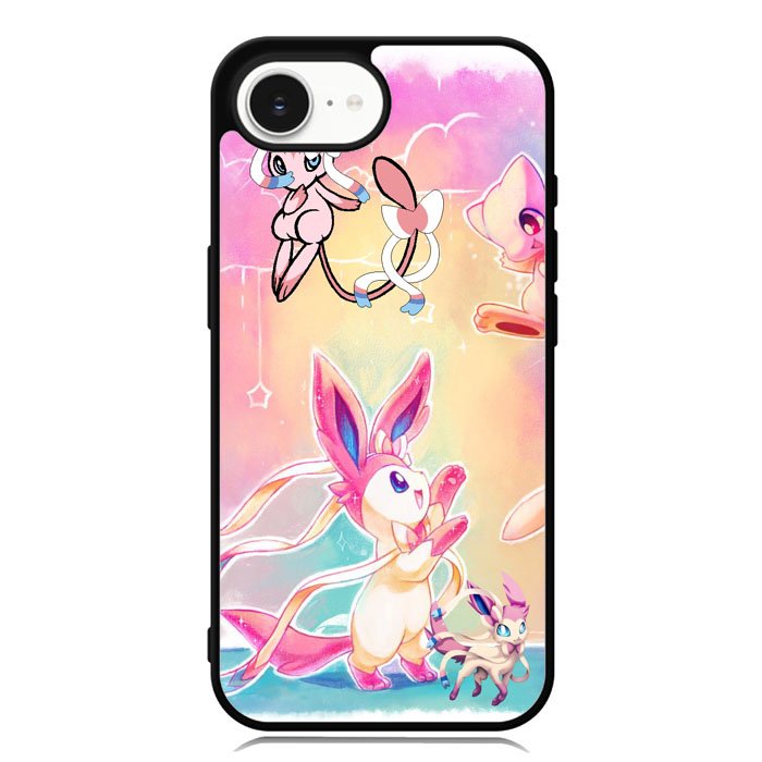 Pokemon Sylveon And Mew iPhone 16e Case