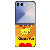 I Choose You Love Card X3589 Samsung Galaxy Z Flip 7 Case