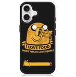 jake i love food more X3588 iPhone 16 Plus Case