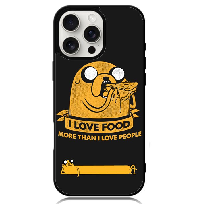 jake i love food more X3588 iPhone 16 Pro Max Case