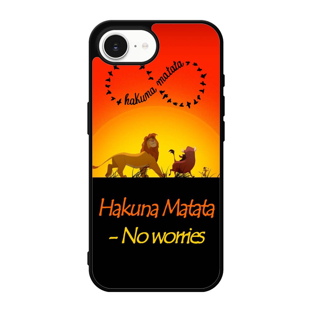 Hakuna Matata No Worries X3644 iPhone 17e Case