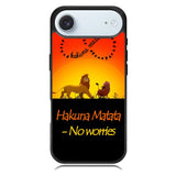Hakuna Matata No Worries X3644 iPhone 17 Air Case