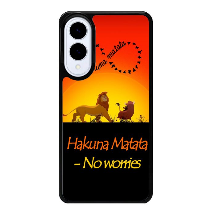 Hakuna Matata No Worries X3644 Samsung Galaxy S25 Edge Case