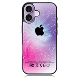 Pink Lilac White Blue X3898 iPhone 17 Case